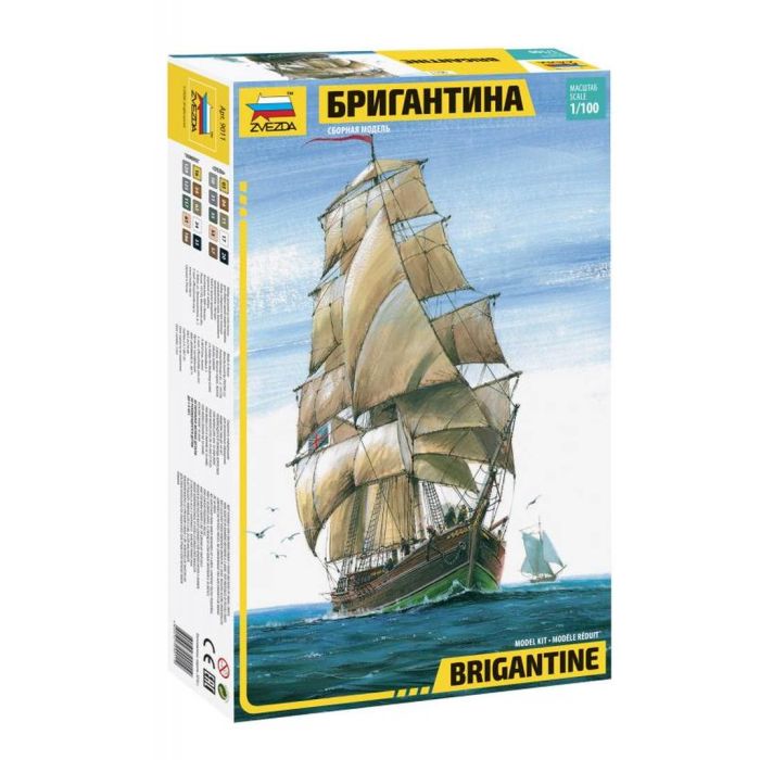 1/100 ENGLISH BRIGANTINE ** 9011