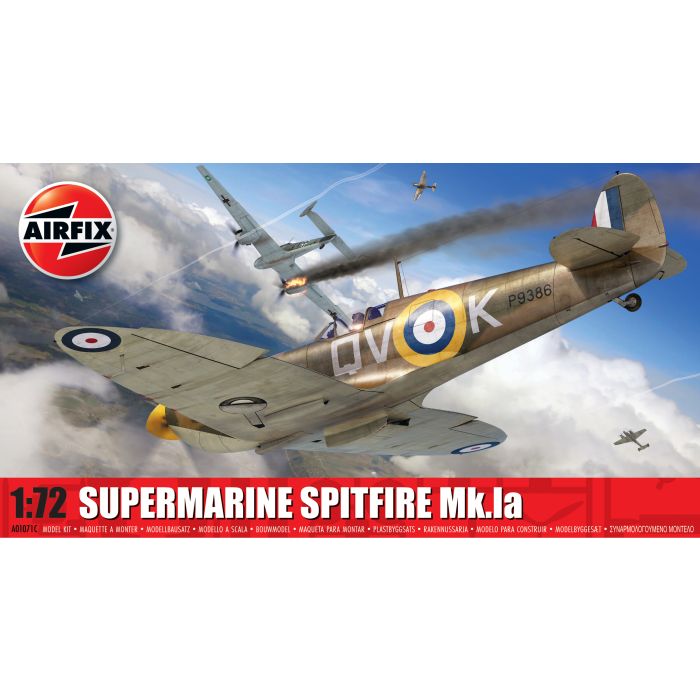 1/72 SUPERMARINE SPITFIRE MK.IA A01071C