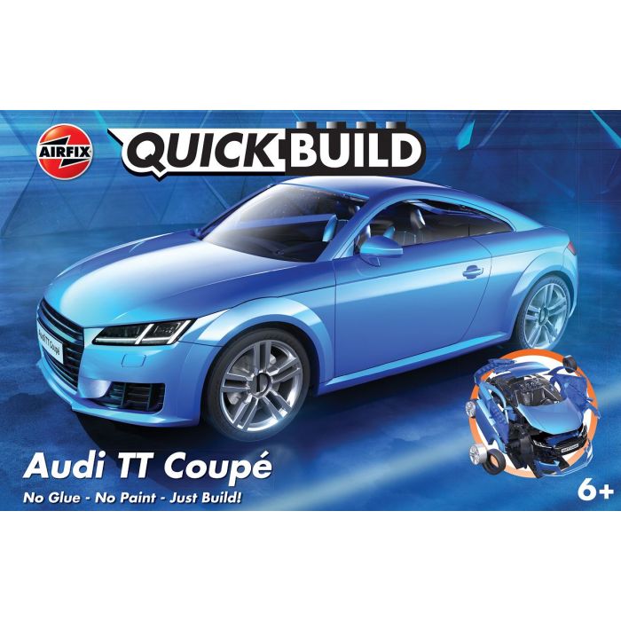 QUICKBUILD AUDI TT COUPE - BLUE J6054